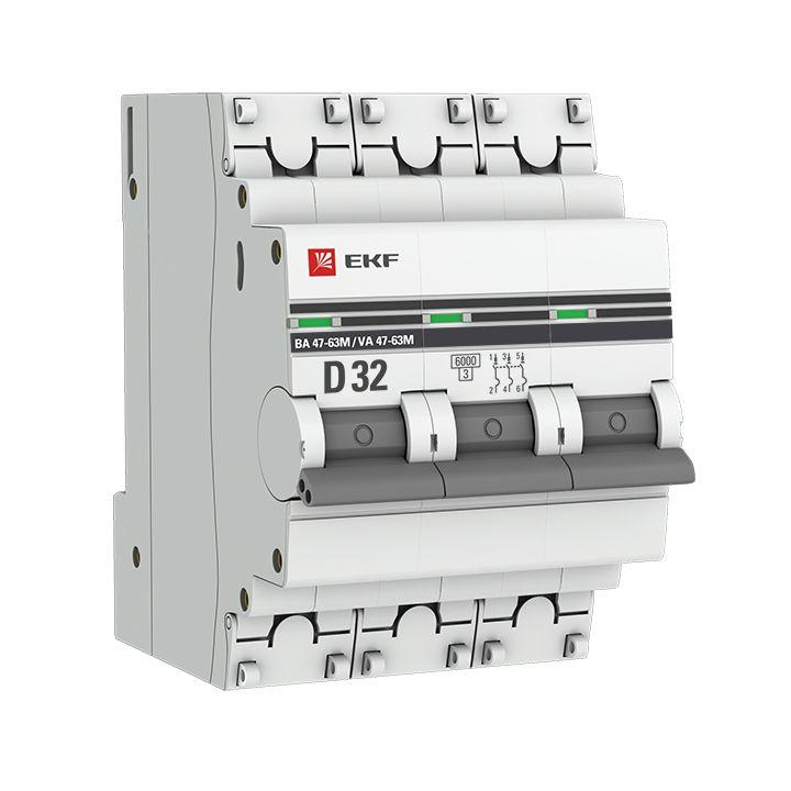 Фото EKF mcb4763m-6-3-32D-pro