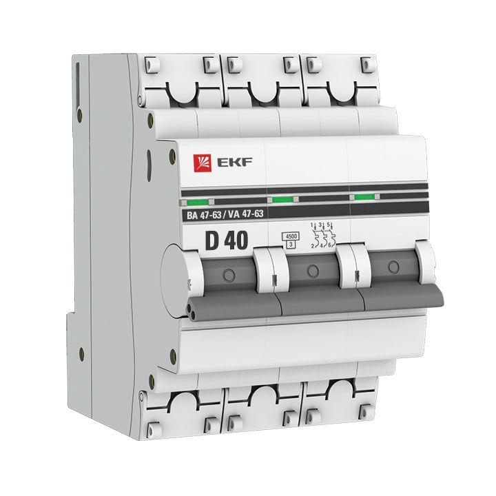 Фото EKF mcb4763-3-40D-pro