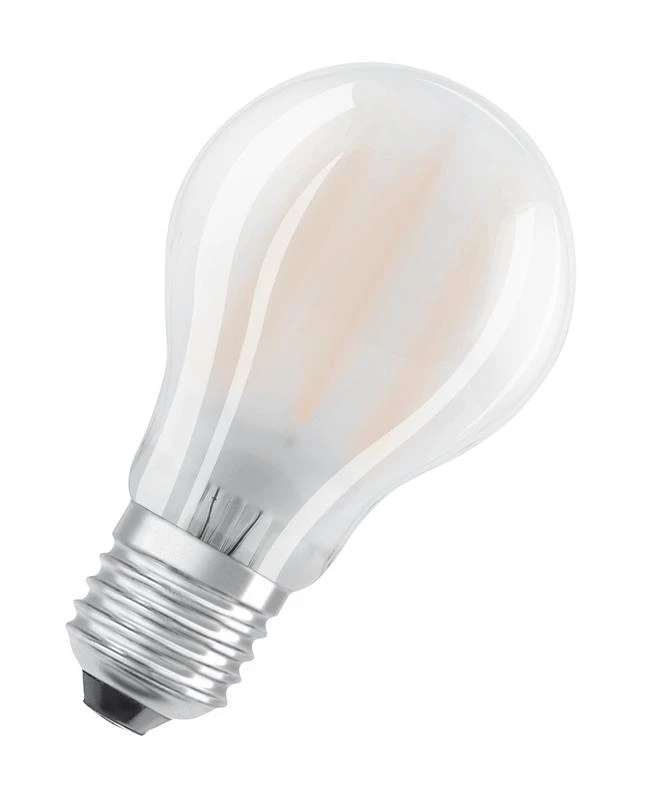 Лампа светодиодная филаментная Retrofit A 2.5Вт (замена 25Вт) матов. 2700К тепл. бел. E27 250лм угол пучка 300град. 220-240В OSRAM 4058075446991
