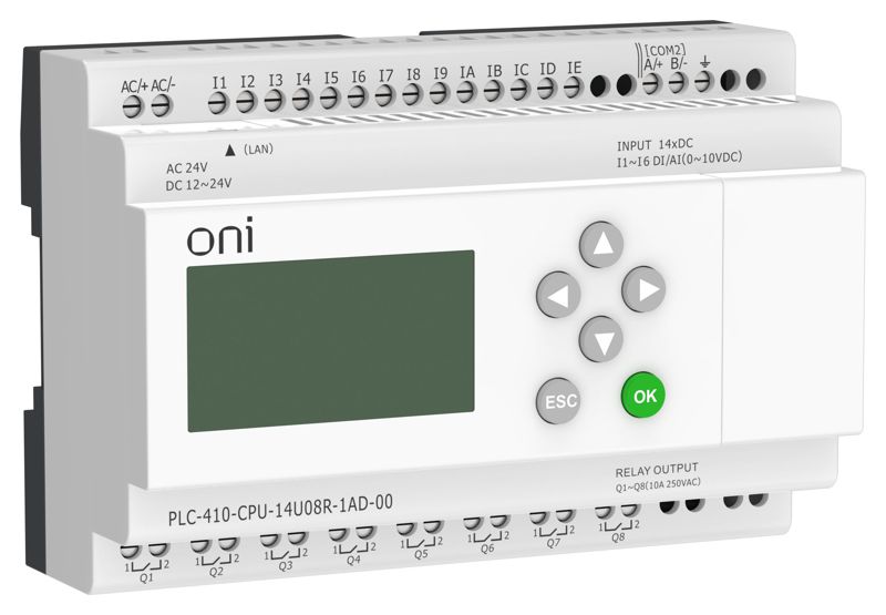 Фото ONI PLC-410-CPU-14U08R-1AD-00